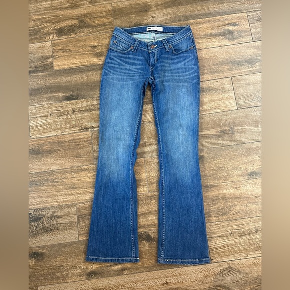 Levi’s Bold Curve Low Rise Bootcut Skinny Flare Jeans 9M/28 - Picture 1 of 11